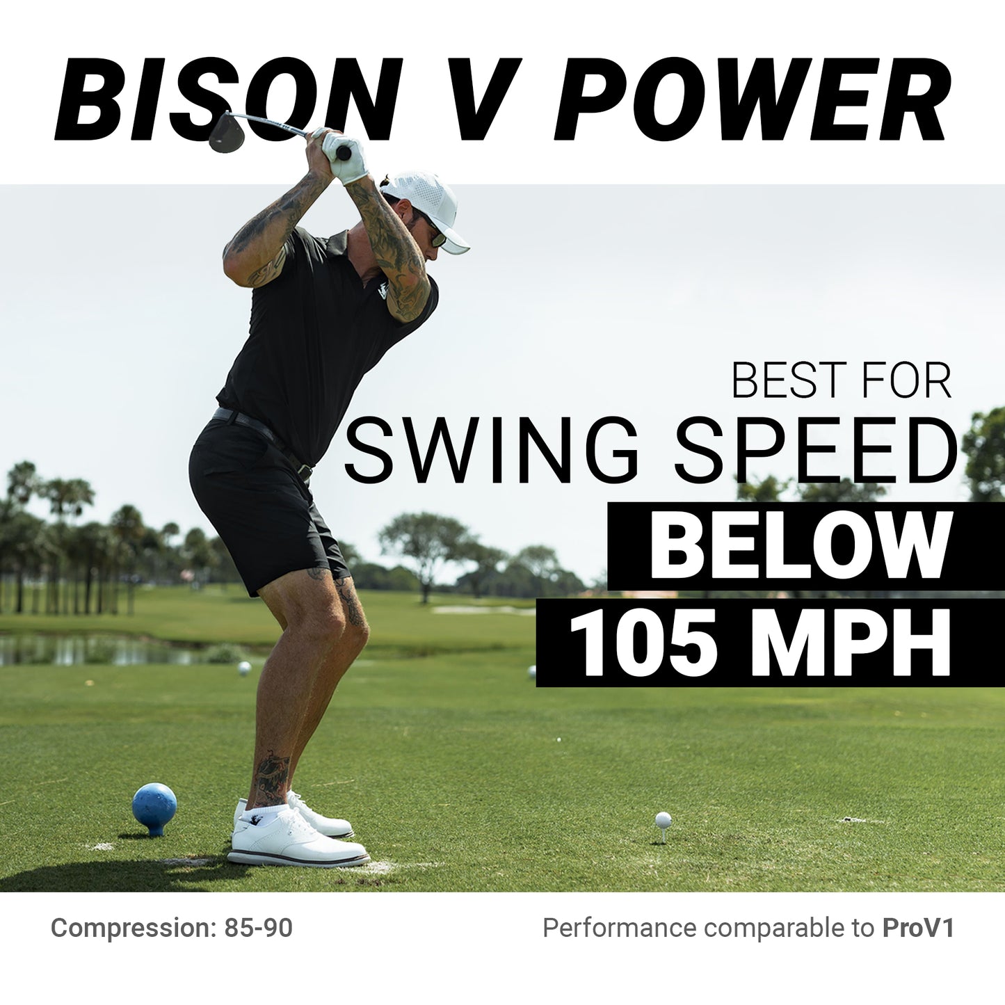 K9 Bison V Power - For Swing Speed under 105 mph