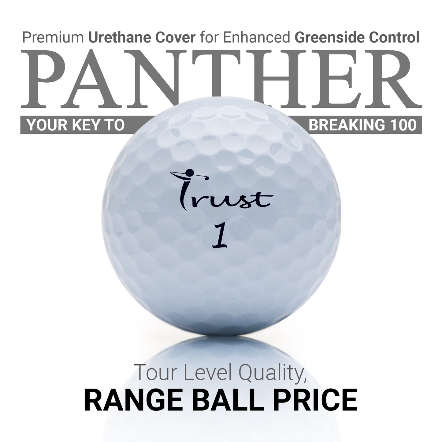 K9 Panther- 2 pcs Urethane Golf Ball